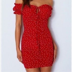 Princess Polly - Red Mini Dress